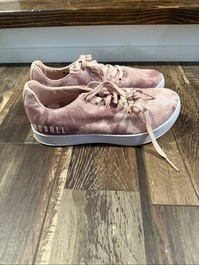 NOBULL Dusty Pink Tie-Dye Low Top Women's Sneaker